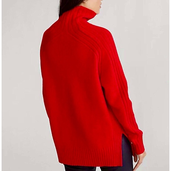 NWT POLO Ralph Lauren Wool + Cashmere Turtle Neck Knit Sweater - Picture 3 of 9